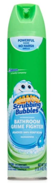 SCRUBBING BUBBLES Bathroom Grime Fighter 'Rainshower' 708 gr